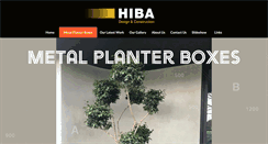 Desktop Screenshot of hibadesignconstruction.com.au